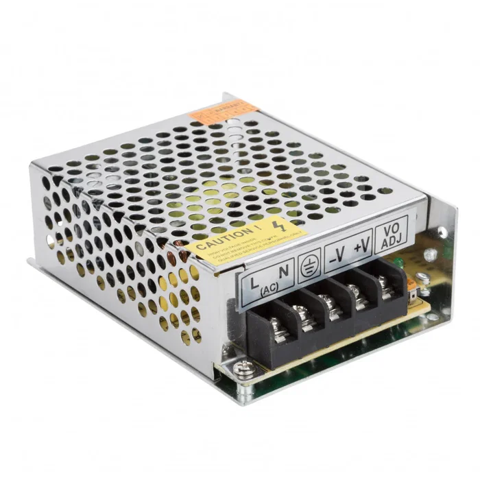 Transformateur AC/DC 230 VAC vers 12VDC 60W 5A IP20 Transformateur AC/DC 230 VAC vers 12VDC 60W 5A IP20