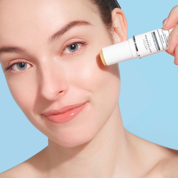 Institut Esthederm PHOTO REVERSE Stick Crème Illuminatrice Anti-taches 10g Protection Solaire Très Haute SPF 50+