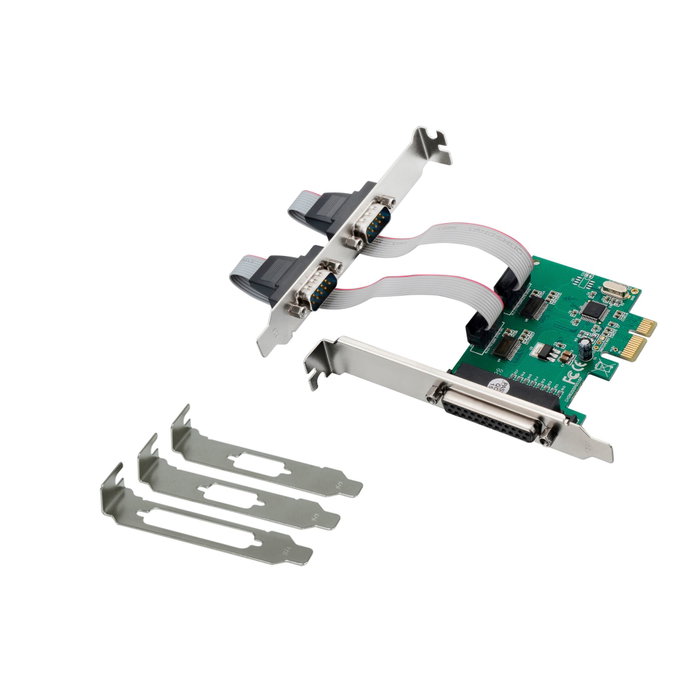 Conceptronic SPC01G Carte PCI Express avec 2 ports série et 1 port parallèle Conceptronic SPC01G Carte PCI Express avec 2 ports série et 1 port parallèle