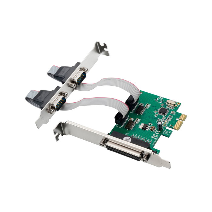 Conceptronic SPC01G Carte PCI Express avec 2 ports série et 1 port parallèle Conceptronic SPC01G Carte PCI Express avec 2 ports série et 1 port parallèle