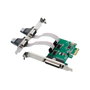 Conceptronic SPC01G Carte PCI Express avec 2 ports série et 1 port parallèle