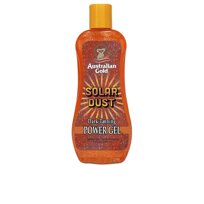 Australian Gold Gel Bronzant Solaire Solar Dust Dark Tanning 236 ml Australian Gold Gel Bronzant Solaire Solar Dust Dark Tanning 236 ml