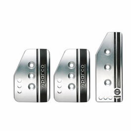 Sparco SP037879IT01 Pédales Settanta Titanio 3 Pièces Accélérateur Normal Universel