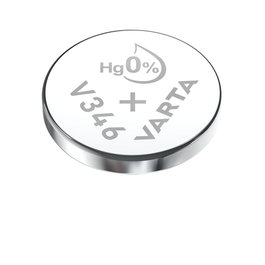 Varta V346 SR712SW Pile Bouton Oxyde d'Argent 1,55V 10 mAh Ø7,9 x 1,25 mm 1 Pièce Blister