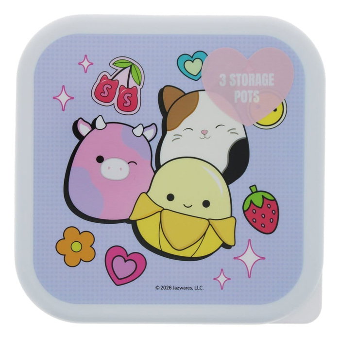 Thumbs Up Squishmallows boîtes à goûter Pack de 3