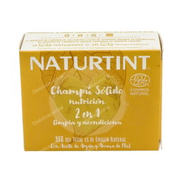 Naturtint Shampooing et Après-Shampooing Solide 2en1 Nutrition 75 g