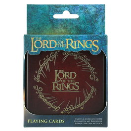 PALADONE Baraja cartas El Señor de los Anillos en boîte métallique