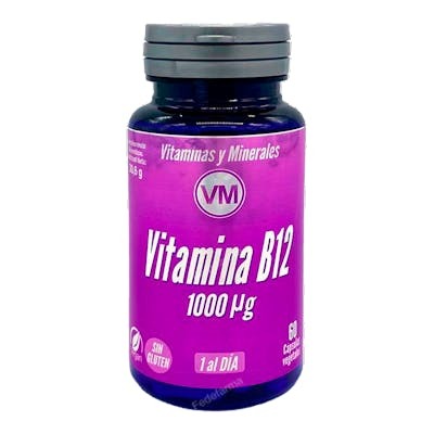 YNSADIET Vitamine B12 1000µg 60 capsules