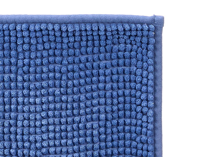 Berilo Tapis de Bain Bleu Marine 40x60 cm en Polyester Recyclé (Set de 12)