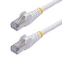 Startechcom Cable Réseau Ethernet CAT8 Blanc 50cm Snagless LSZH 25G/40G S/FTP