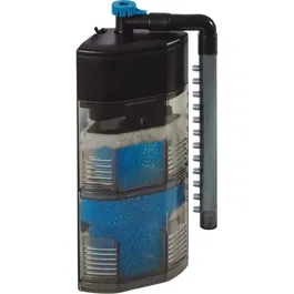 Zolux Corner 160 - Filtre intérieur pour aquarium 120 à 160 L - 12 W - Débit réglable jusqu'à 650 L/H avec buse rotative et filtration Perlon