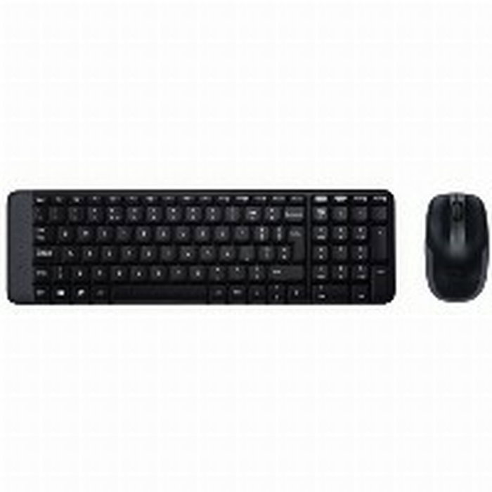 clavier et souris Logitech 920-003168 Noir QWERTY
