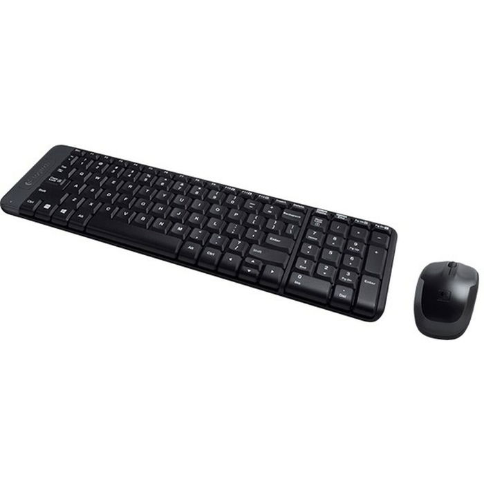 clavier et souris Logitech 920-003168 Noir QWERTY