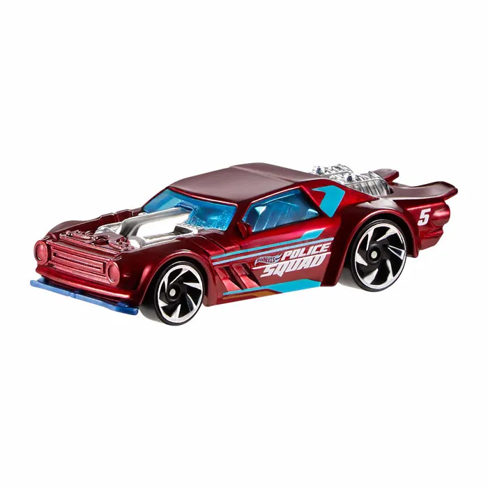 Mattel JDW43 Kit de démarrage Track Creator Hot Wheels orange pour enfant dès 3 ans avec 3m de circuit et voiture 1/64