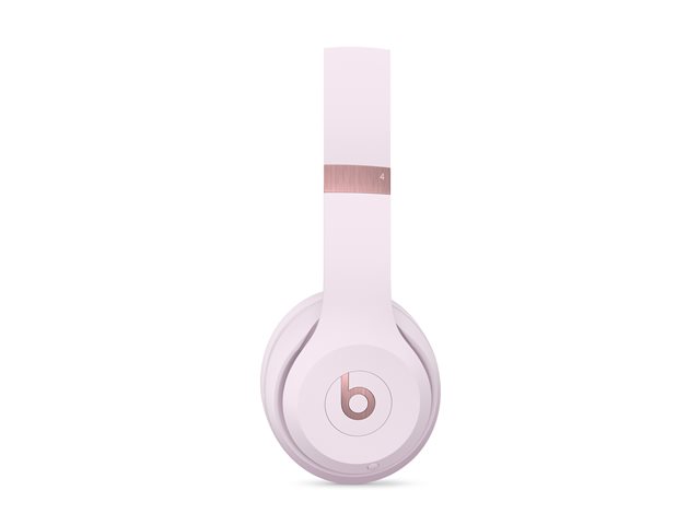 Apple Beats Solo 4 Casque Bluetooth sans fil avec Audio Spatial et Charge rapide Fast Fuel - Rose