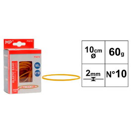 MP Élastiques nº 10, ø100 x 2 mm, 60 g