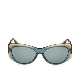 MAX & CO Lunettes de soleil MO0116 pour femme, monture ronde en acétate 56 mm, pont 16 mm, branches 140 mm