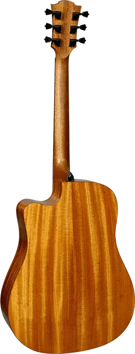 LAG Guitare Acoustique Tramontane 88 Dreadnought Cutaway A/E - Naturel