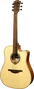 LAG Guitare Acoustique Tramontane 88 Dreadnought Cutaway A/E - Naturel