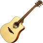 LAG Guitare Acoustique Tramontane 88 Dreadnought Cutaway A/E - Naturel