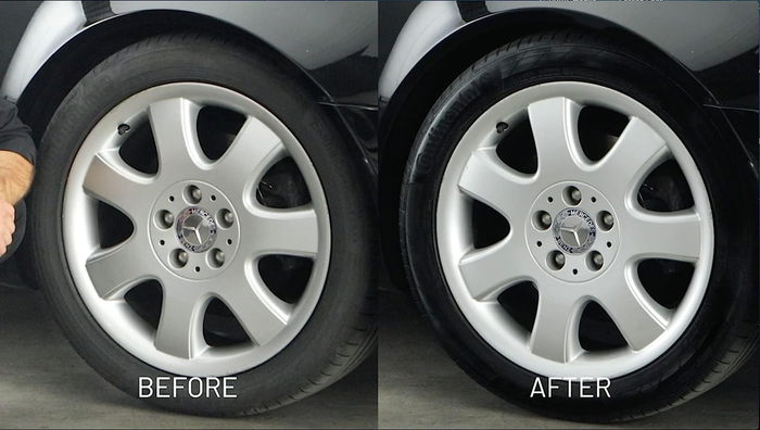 Quixx QQ10192 Kit De Restauration De Pneus Noir, 8-12 Pneus, Résistant Aux UV