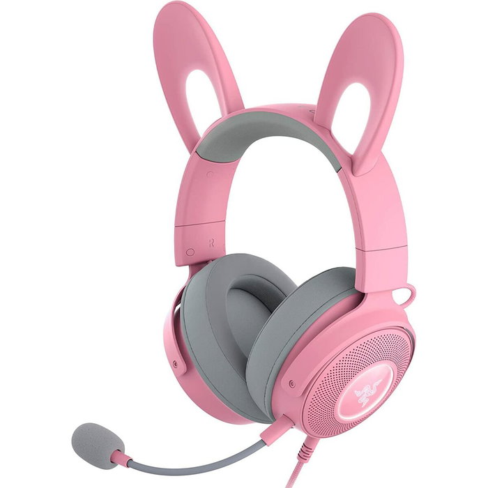 Razer Casque Audio Gamer Kraken Kitty V2 Pro, avec éclairage RGB personnalisable, micro Rétractable, RZ04-04510200-R3M1, Rose Razer Casque Audio Gamer Kraken Kitty V2 Pro, avec éclairage RGB personnalisable, micro Rétractable, RZ04-04510200-R3M1, Rose