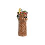 Home ESPRIT Vase Marron Céramique Tropical 16 x 16 x 38 cm