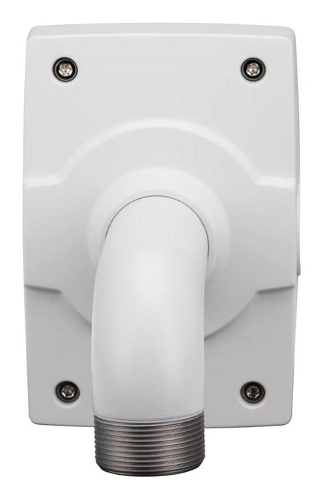 Axis T91D61 Fixation murale aluminium pour caméras dômes, filetage 1,5" NPS, étanche IK10, intérieur/extérieur