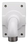 Axis T91D61 Fixation murale aluminium pour caméras dômes, filetage 1,5" NPS, étanche IK10, intérieur/extérieur