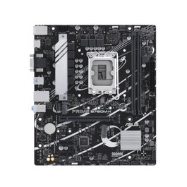 Asus Prime B760M-K Carte Mère micro ATX Socket LGA 1700 Intel B760 DDR5 2xDIMM 96Go Max 8000MHz 2.5GbE HDMI VGA M.2 SATA III RAID