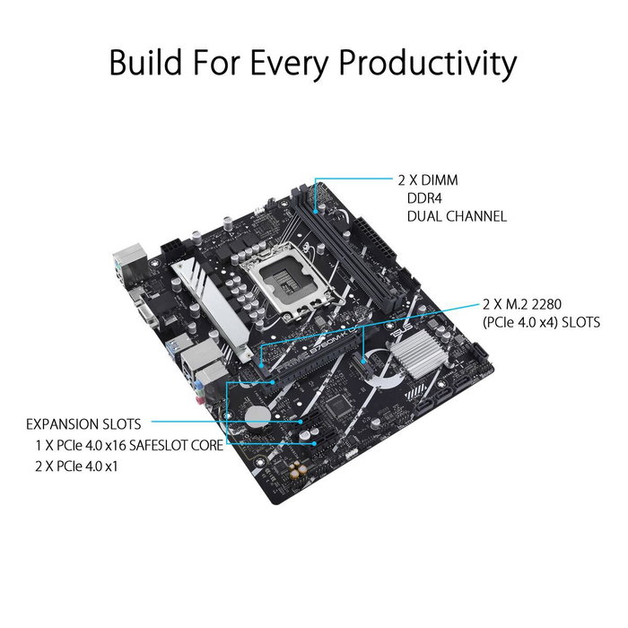 Asus PRIME B760M-K Black