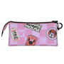 Karactermania Coffret de voyage triple Minnie Mouse Journey - 23 x 8 x 11 cm - Trousse à crayons pliable 3 compartiments zippé - Rose
