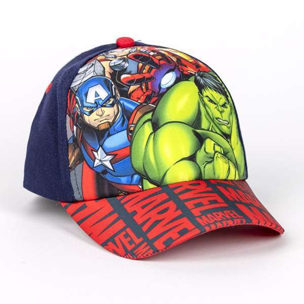 Cerdá Casquette et lunettes de soleil enfant Avengers - 53 cm - Ensemble de déguisement - 2 à 8 ans