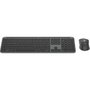 Logitech Signature Slim MK950 pour Business - Ensemble clavier et souris sans fil Graphite QWERTZ Allemand