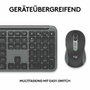 Logitech Signature Slim MK950 pour Business - Ensemble clavier et souris sans fil Graphite QWERTZ Allemand