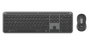 Logitech MK950 Signature Slim - Ensemble Clavier et Souris sans fil pour Entreprise (Bluetooth/Logi Bolt USB, 3 Appareils, Écologique)