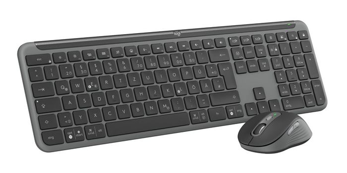 Logitech MK950 Signature Slim - Ensemble Clavier et Souris sans fil pour Entreprise (Bluetooth/Logi Bolt USB, 3 Appareils, Écologique) Logitech MK950 Signature Slim - Ensemble Clavier et Souris sans fil pour Entreprise (Bluetooth/Logi Bolt USB, 3 Appareils, Écologique)