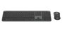 Logitech MK950 Signature Slim - Ensemble Clavier et Souris sans fil pour Entreprise (Bluetooth/Logi Bolt USB, 3 Appareils, Écologique)