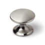 Rei 756 Bouton de meuble en zamak finition nickel satiné Ø32 mm