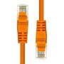 ProXtend Câble Ethernet CAT5e U/UTP CCA Orange 30cm