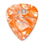 Dunlop Pack 12 Picks Genuine Celluloid Orange Perlé Heavy