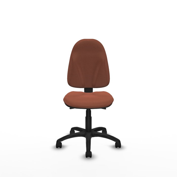 PIQUERAS Y CRESPO Chaise de bureau Algarra, Marron, mécanisme Asincro