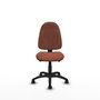 PIQUERAS Y CRESPO Chaise de bureau Algarra, Marron, mécanisme Asincro