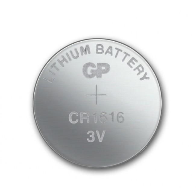 GP Pile Bouton Lithium CR1616 (Lot de 5) - Longue durée de vie 10 ans pour calculatrices, jouets, systèmes d'accès sans clé GP Pile Bouton Lithium CR1616 (Lot de 5) - Longue durée de vie 10 ans pour calculatrices, jouets, systèmes d'accès sans clé