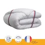 Dodo Couette températuree Vancouver 240x260 cm Blanc - Couette pour 2 personnes, en polycoton, fabriquée en France