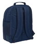 Safta Blackfit8 Authentic, Sac à dos double convertible avec roulettes et poignée télescopique, Trolley, 32 x 42 x 15 cm, Noir