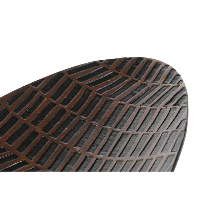 Centre de Table Home ESPRIT Marron Noir Résine 48 x 16 x 5 cm