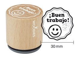 Woodies Tampon Buen trabajo 33x30mm