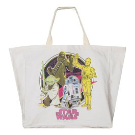 CERDÁ Sac shopping Star Wars Tote Bag - 48x43x17 cm - 70% polyester, 30% coton