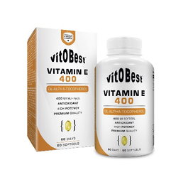 VIT.O.BEST Vitamine E 400 - 60 Perles